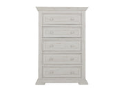 Terra 5 Drawer Chest Solid Pine Wood