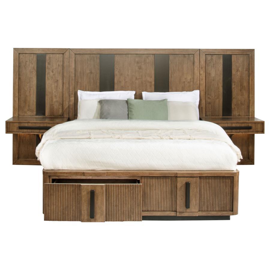 Terrace 2-Piece Wall Panel with Nightstand