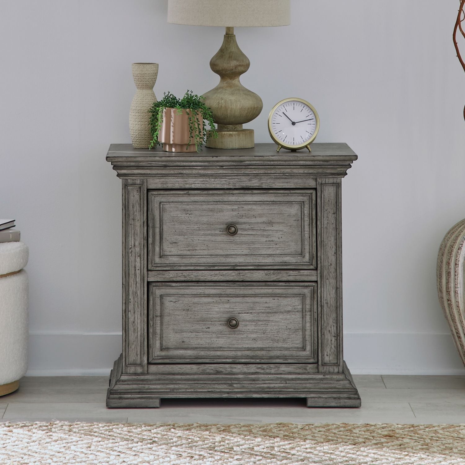 Big Valley 2 Drawer Night Stand