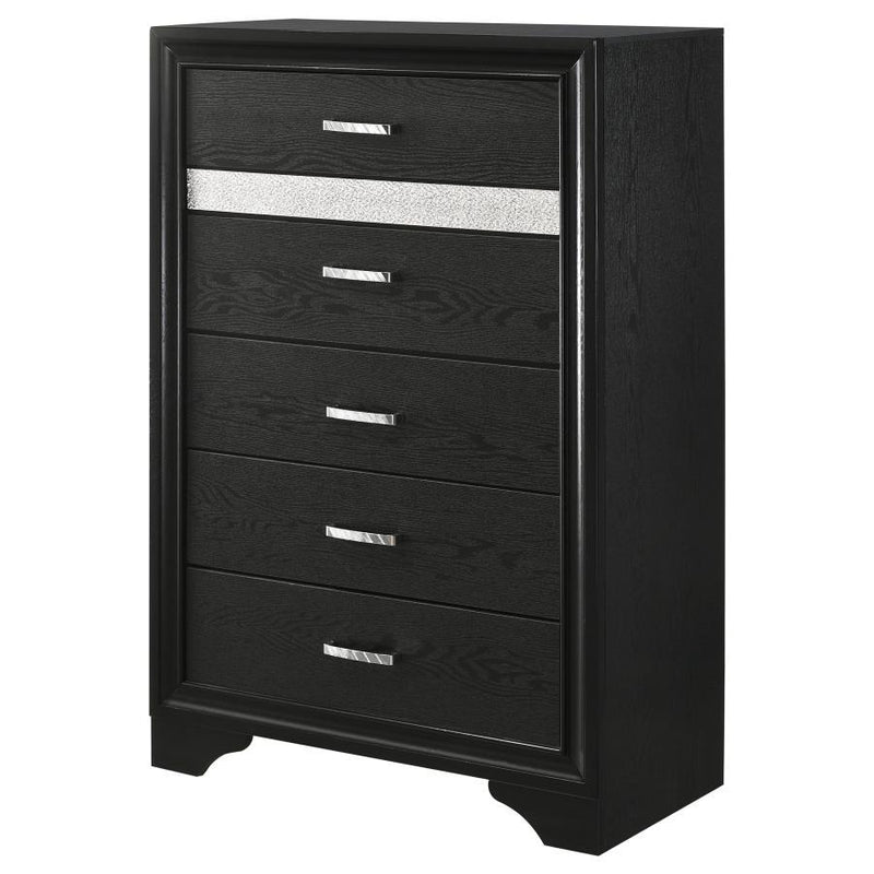 Miranda Wood Storage Panel Bed