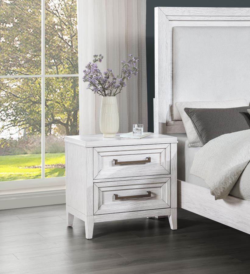 Marielle - 2-Drawer Nightstand Bedside Table