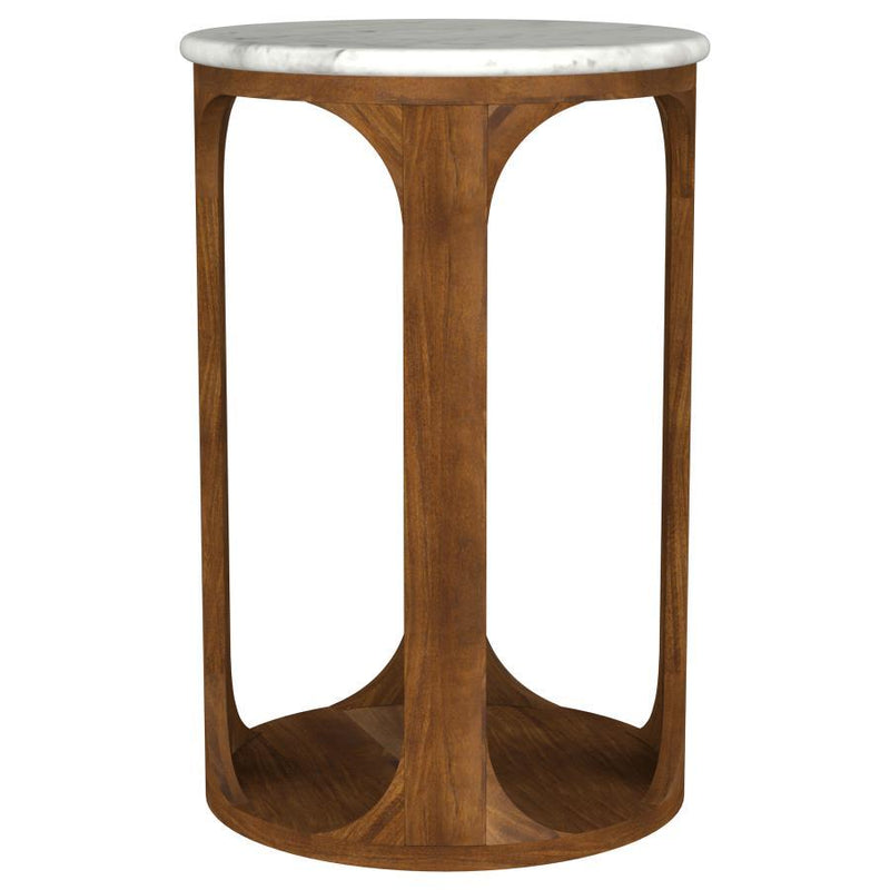 Berkeley - Round Marble Top Side Table