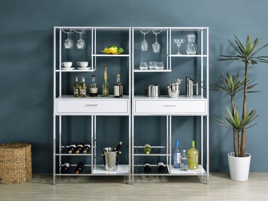 Figueroa 5-Shelf Wine Storage Bar Cabinet
