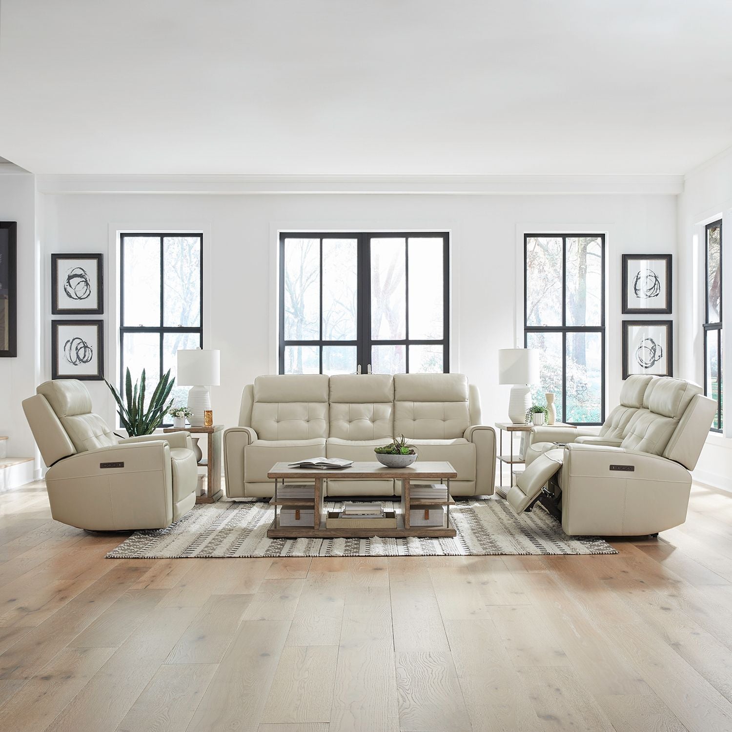 Carrington - Transitional Sofa Set