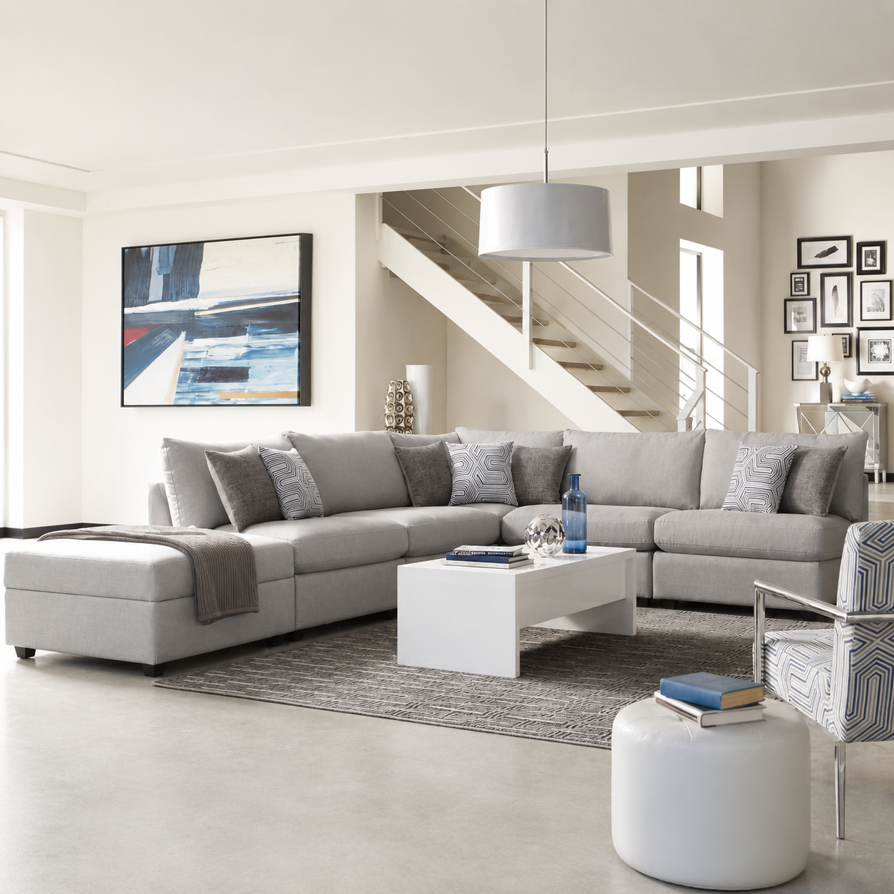 Cambria Modular Upholstered Sectional Sofa