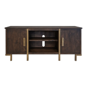 Onix - 2 Door TV Stand - Mahogany Brown