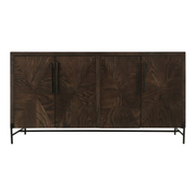 Verona 4-Door Console – Deep Forest Brown