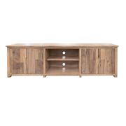 Natural Parota TV Stand – 4-Door
