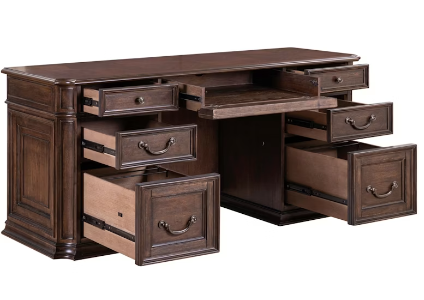 Provence Park Jr Executive Credenza in Brown