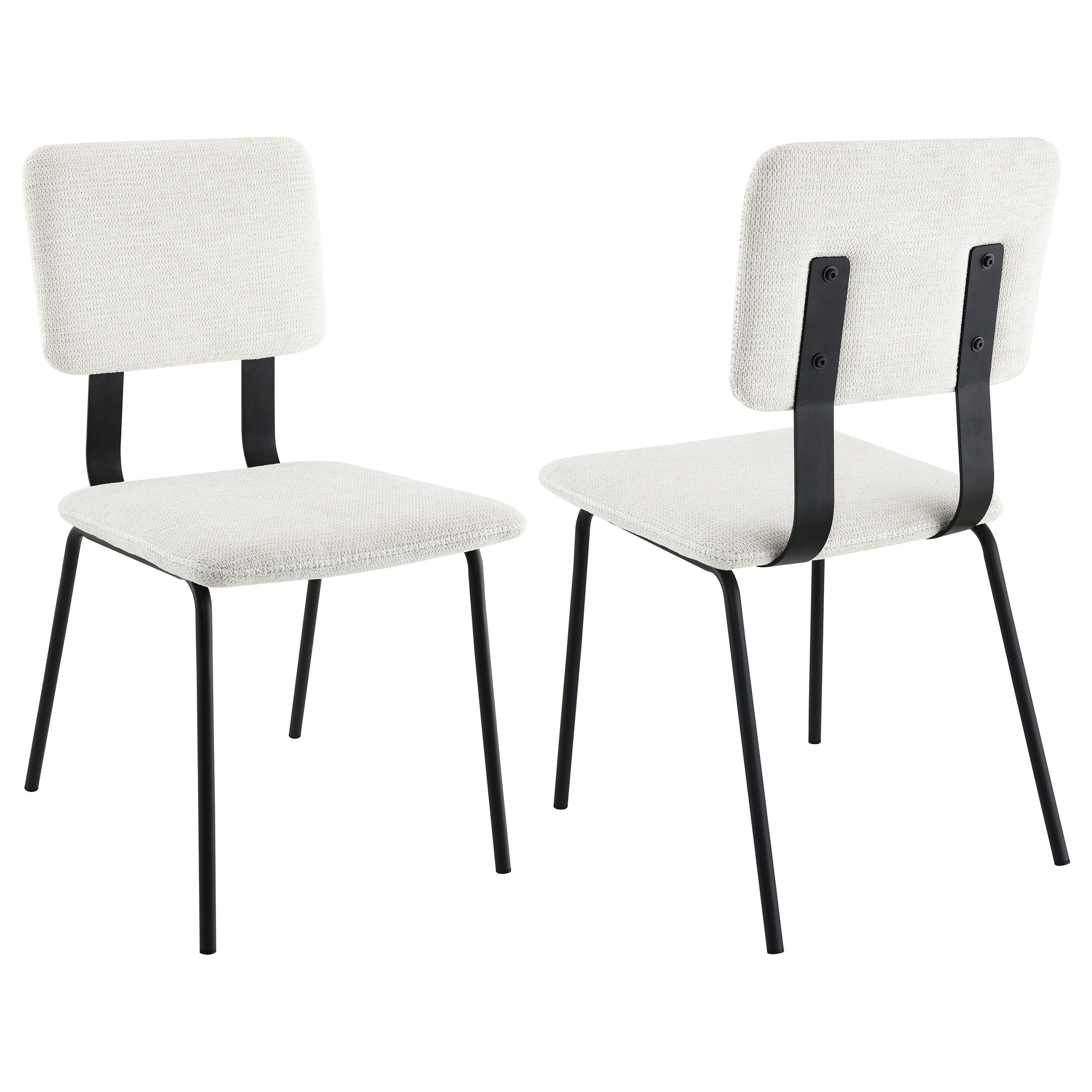 Calla Fabric Upholstered Dining Side Chair Set of 2