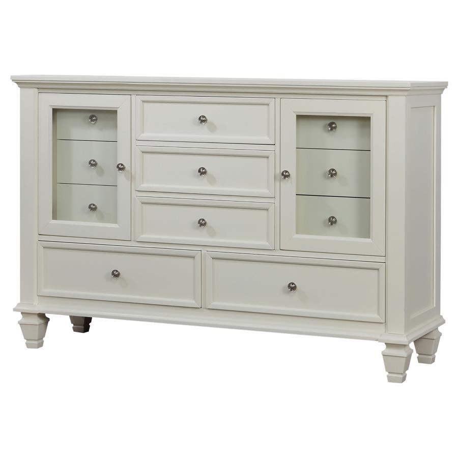 Sandy Beach 11-Drawer Rectangular Dresser