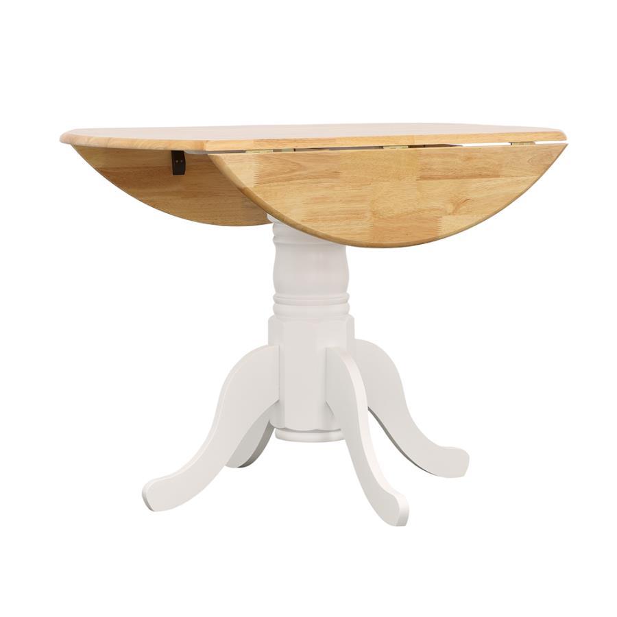 Allison Round Drop Leaf Extension Dining Table
