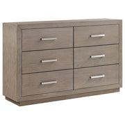 Kenora - 6-Drawer Dresser in Barley Brown Finish