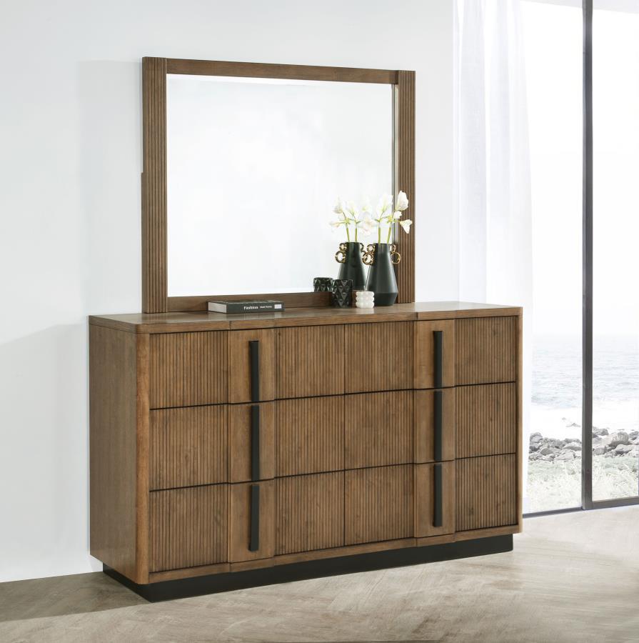 Terrace 6-Drawer Dresser and Mirror