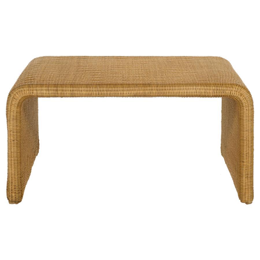 Cahya Woven Rattan Coffee Table in Natural