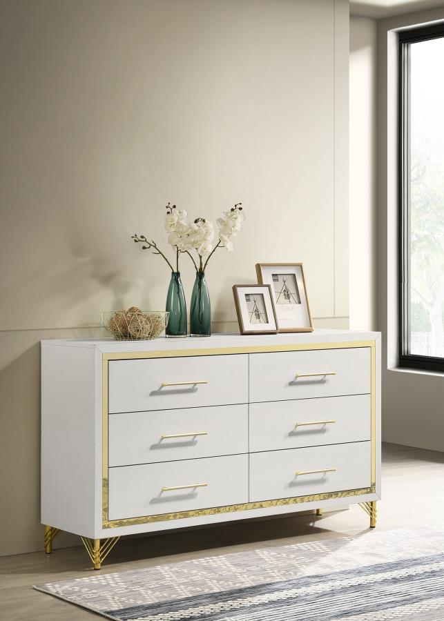 Lucia 6-Drawer Dresser