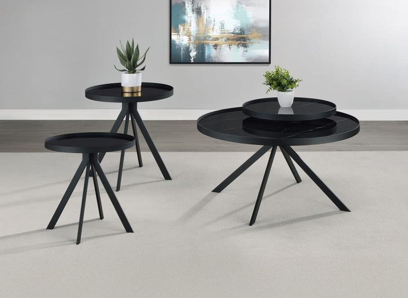 Briggs Round Coffee and End Table Set