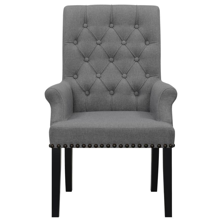 Alana Fabric Upholstered Dining Arm Chair