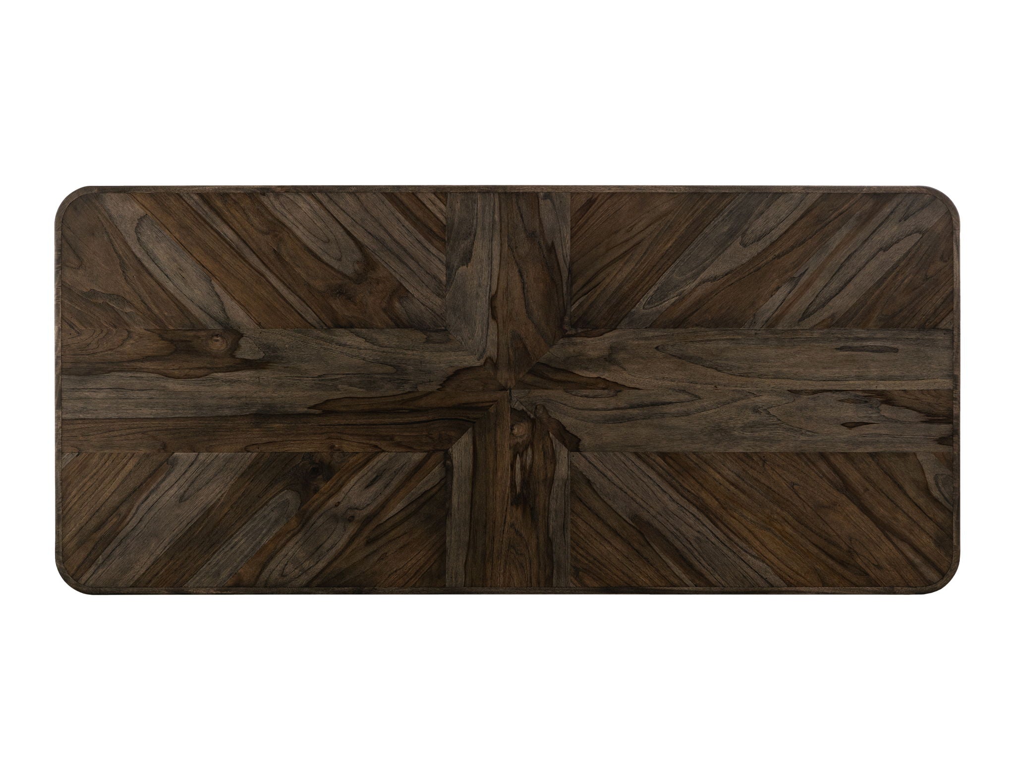 Balam Dining Table in Oil Black, Mango & Teak Wood