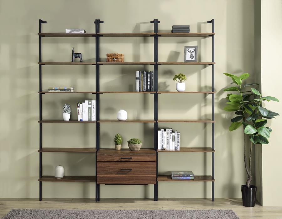 Owens 3-Piece Wall Mounted Bookshelf Se