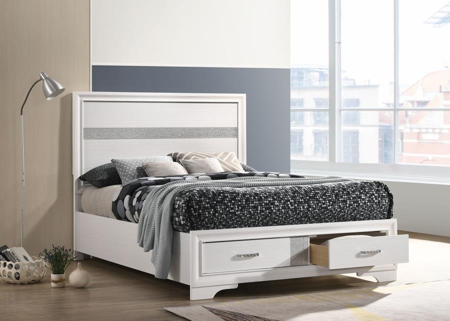Miranda Full Storage Panel Bed