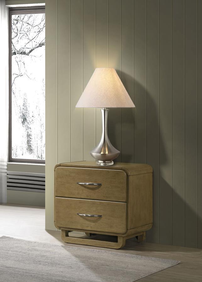 Amsbury - 2-Drawer Nightstand Bedside Table