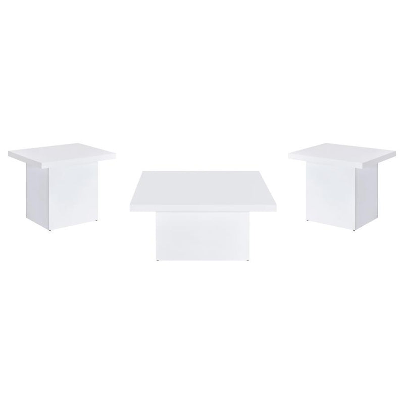 Devar Square Coffee and End Table Set