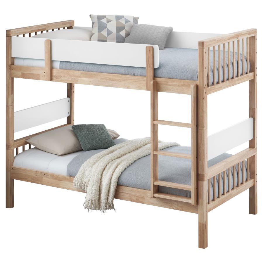 Dakota Wood Twin Over Twin Bunk Bed