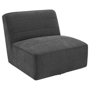 Cobie Upholstered Armless Swivel Chair