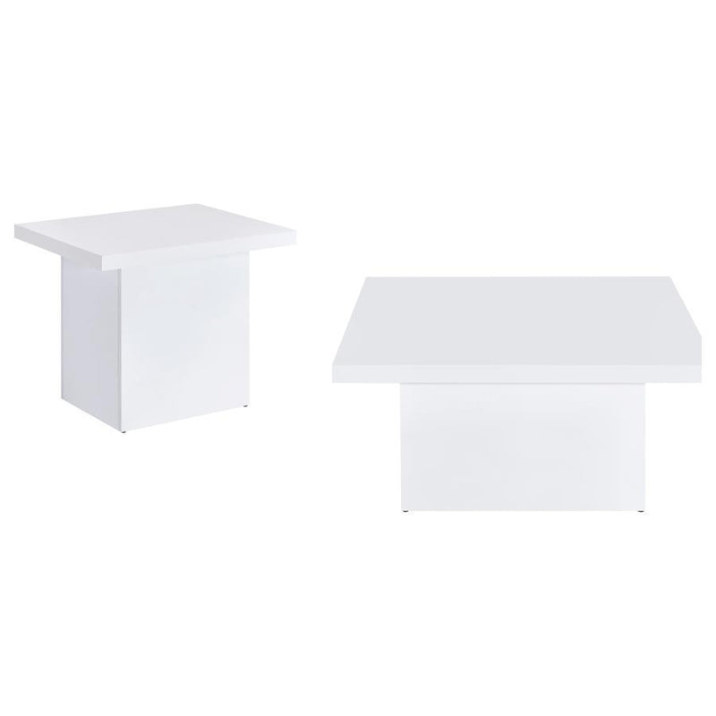 Devar Square Coffee and End Table Set