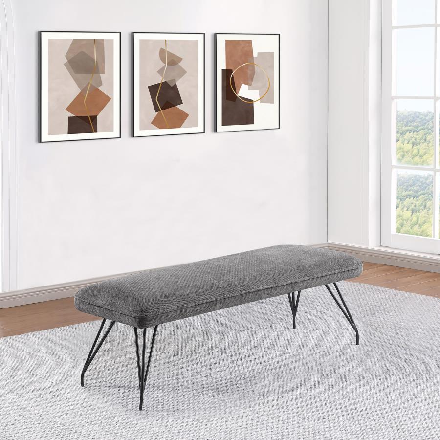 Dodson Fabric Upholstered Dining Bench