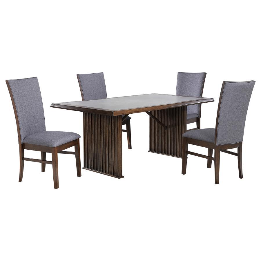 Sherwood 7-Piece Rectangular Dining Table Set