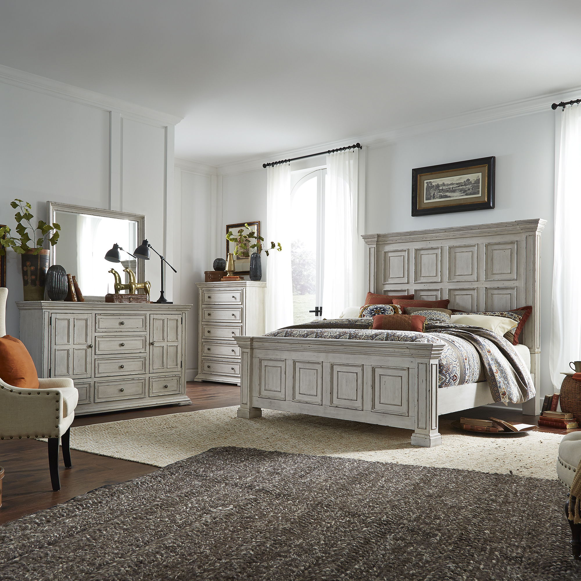 Big Valley Bedroom Set – Panel Bed