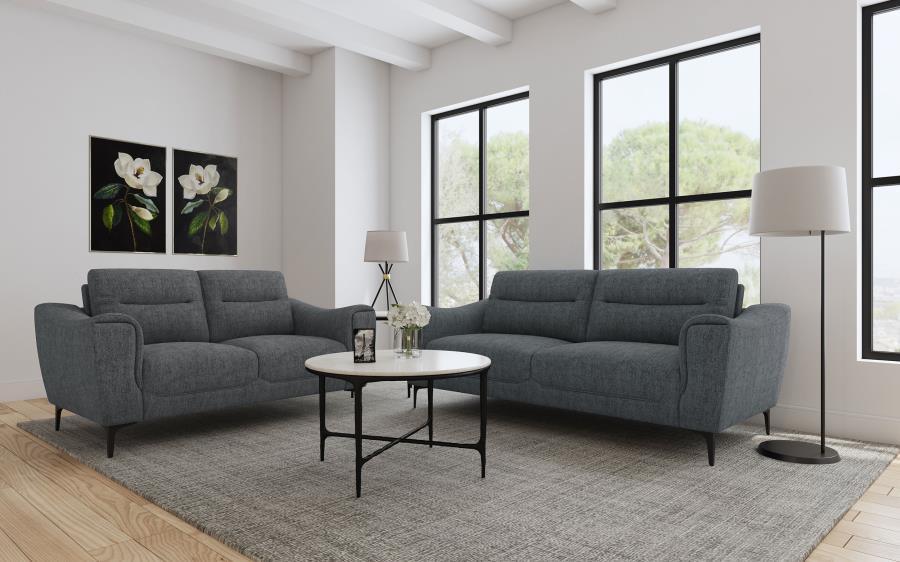 Nolan - 2 Piece Upholstered Sofa Set