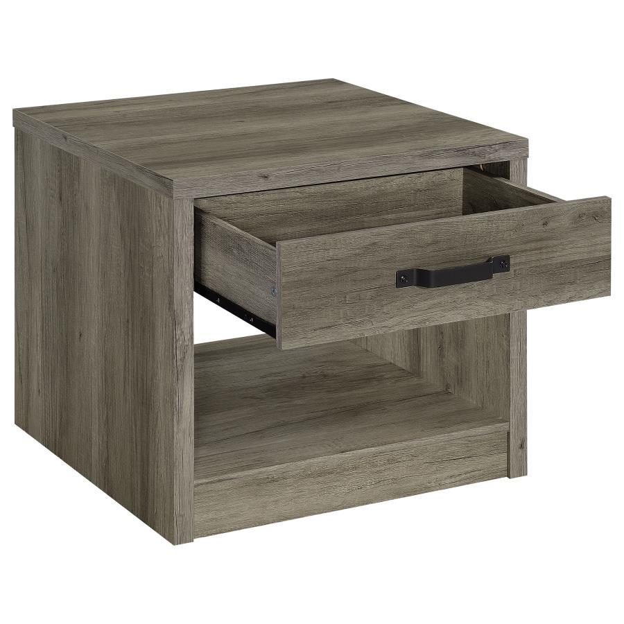 Felix - 1-Drawer Engineered Wood Side End Table