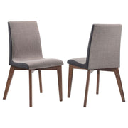 Redbridge Set of 2 Upholstered Dining Side Chairs