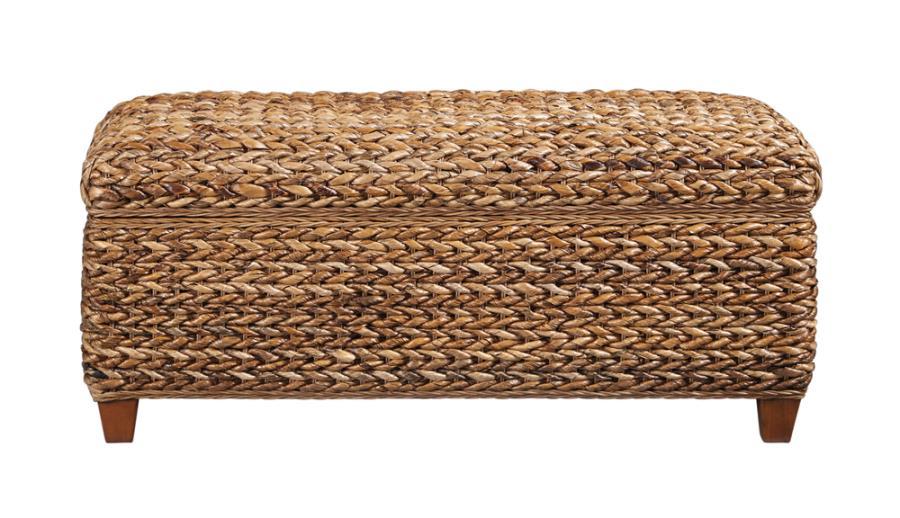 Laughton - Hand - Woven Banana Leaf Storage Trunk