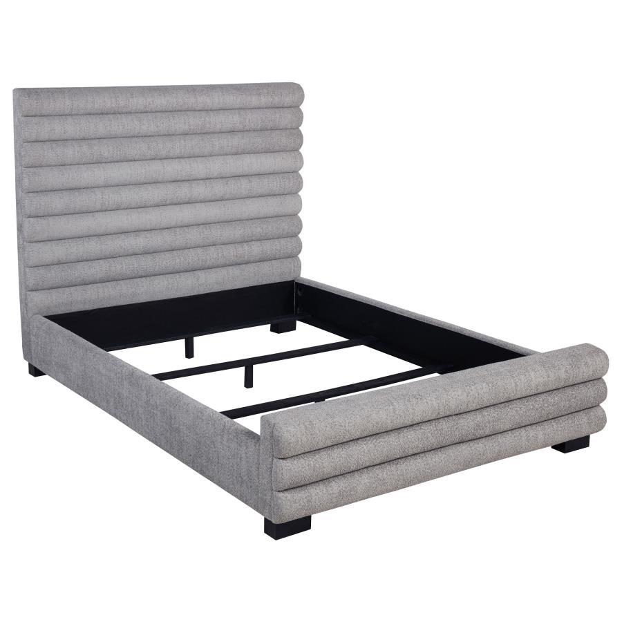 Patricia Queen Boucle Upholstered Bed