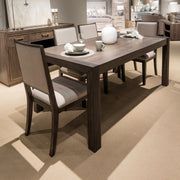 Modern Edge Rectangular Table Set