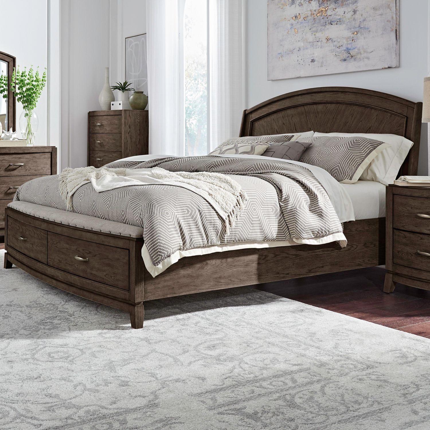 Avalon Panel Storage Bed