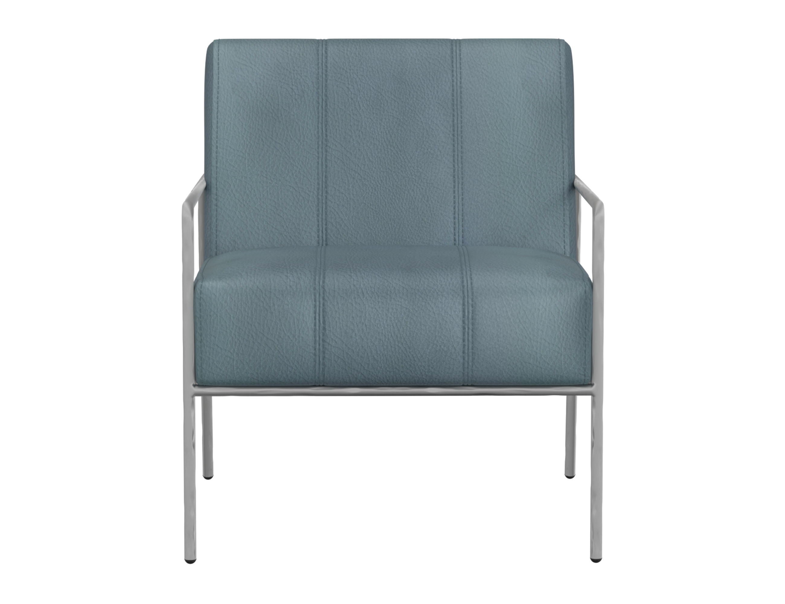 Aragon Armchair – Blue Upholstered Accent Chair