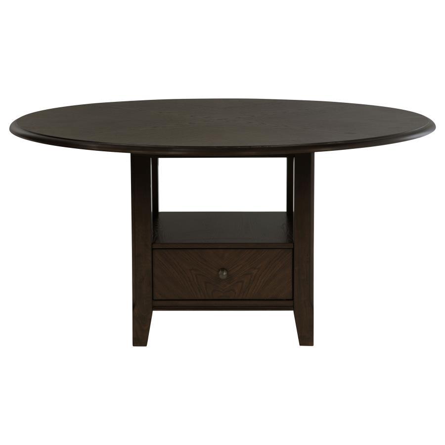 Twyla 5 Piece Round Dining Set with Storage Drawer