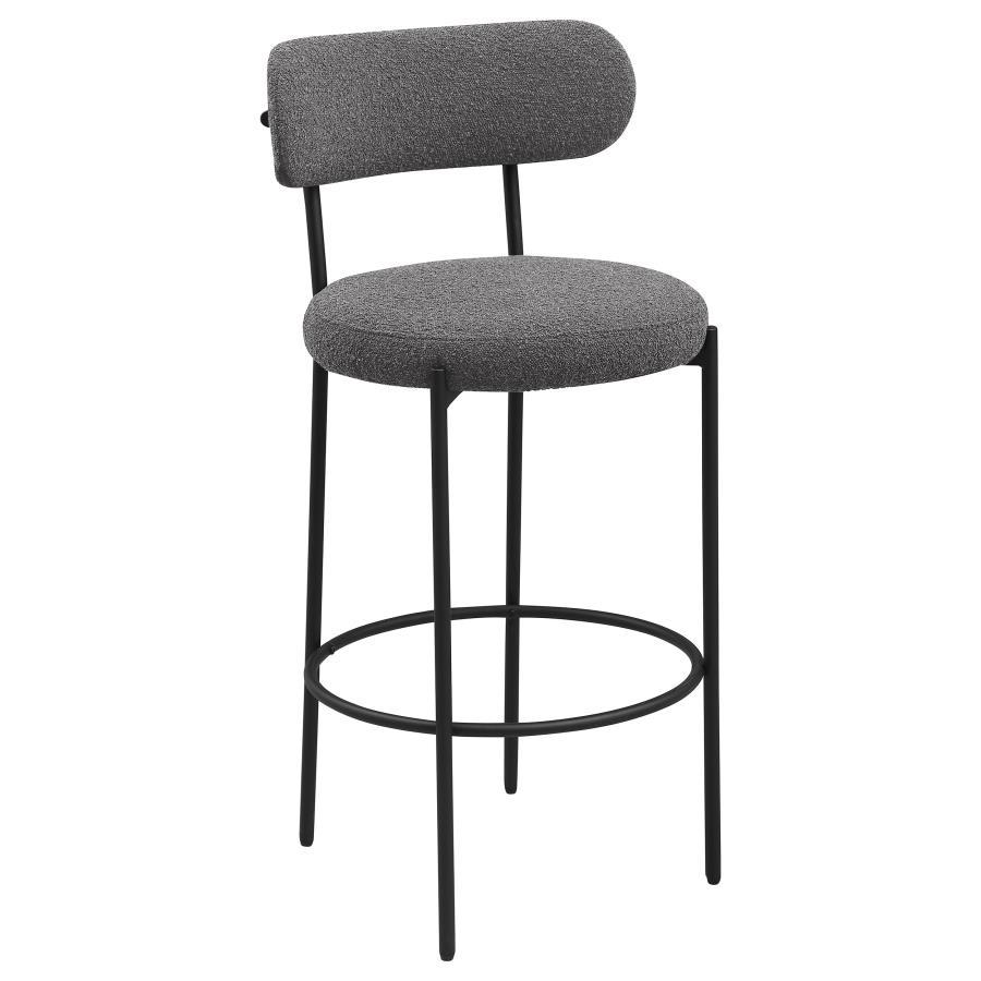 Viola Boucle Upholstered Bar Stool Set of 2