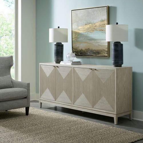 Kinsley 4 Door Accent Cabinet