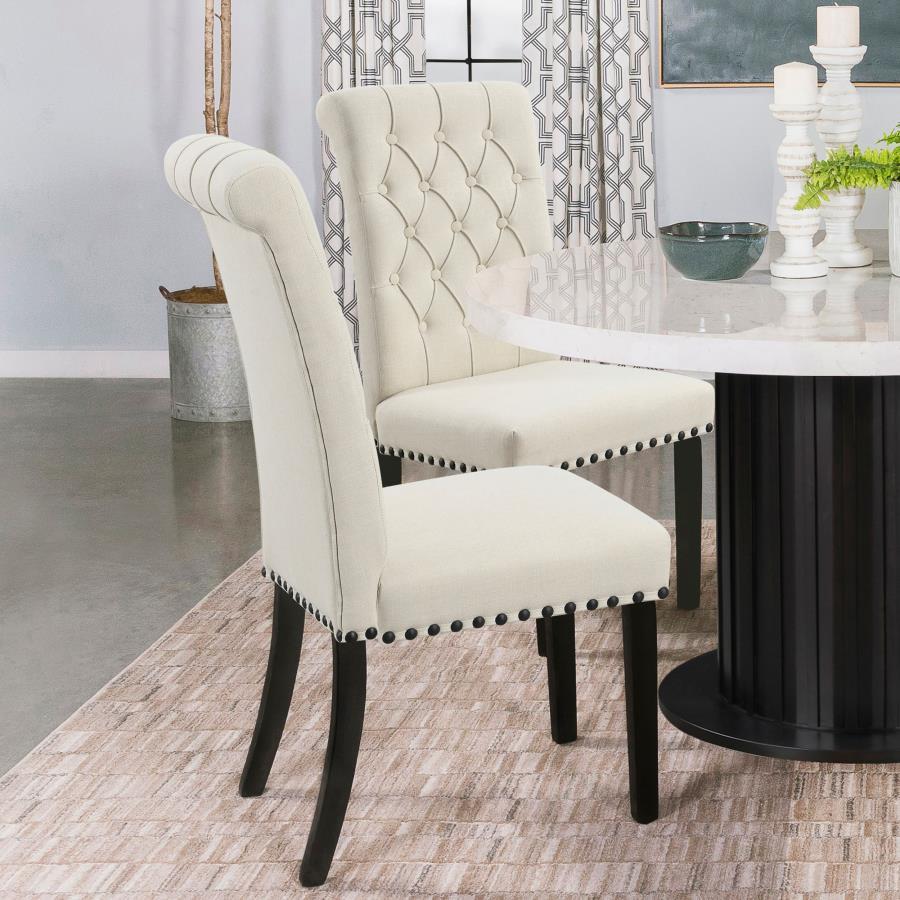 Alana Fabric Upholstered Dining Arm Chair