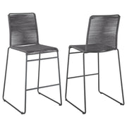 Jerome Woven Rope Metal Bar Chair Set of 2