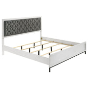 Sonora Eastern King Upholstered Panel Bed