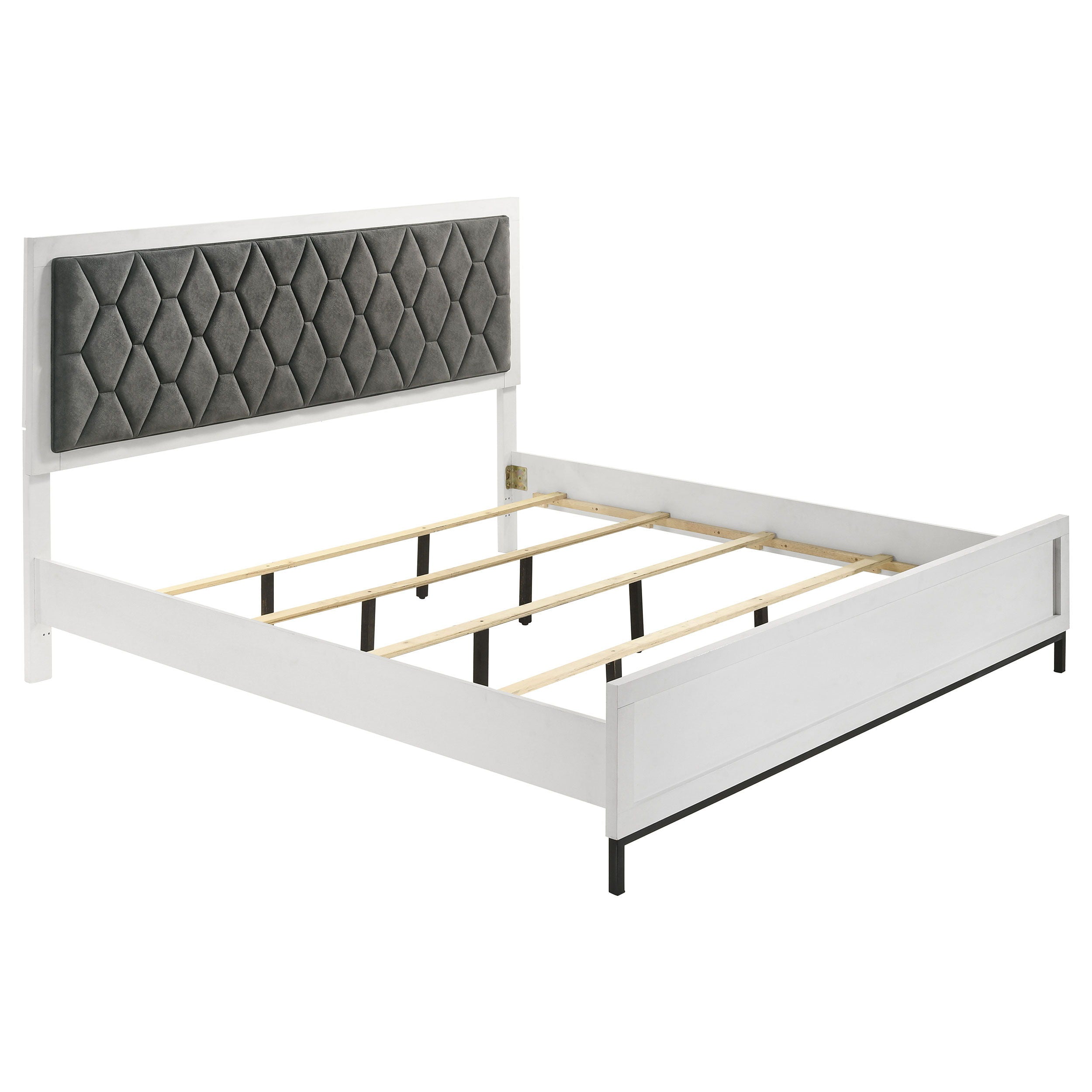 Sonora Eastern King Upholstered Panel Bed