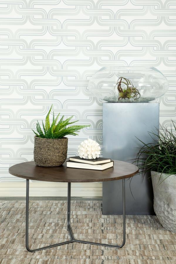 Yaritza Round Mango Wood Coffee Table