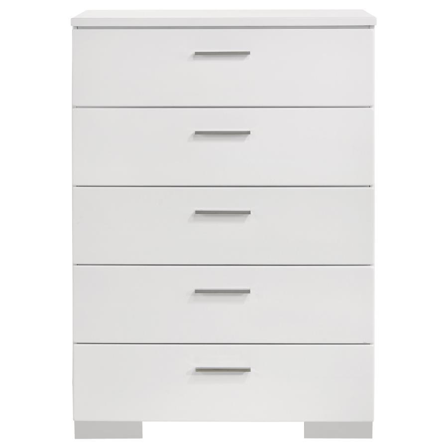 Felicity - 5-Drawer Bedroom Chest
